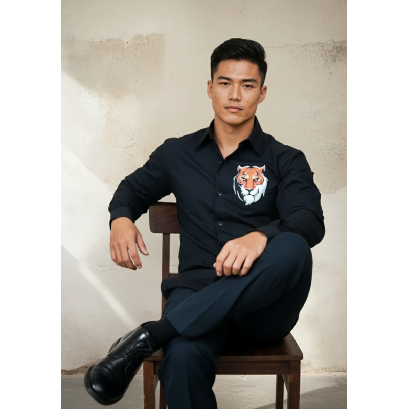 Midnight Luxe Black Shirt Midnight Luxe Black Shirt